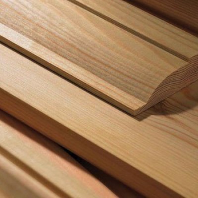 Perfil de moldura de madera
